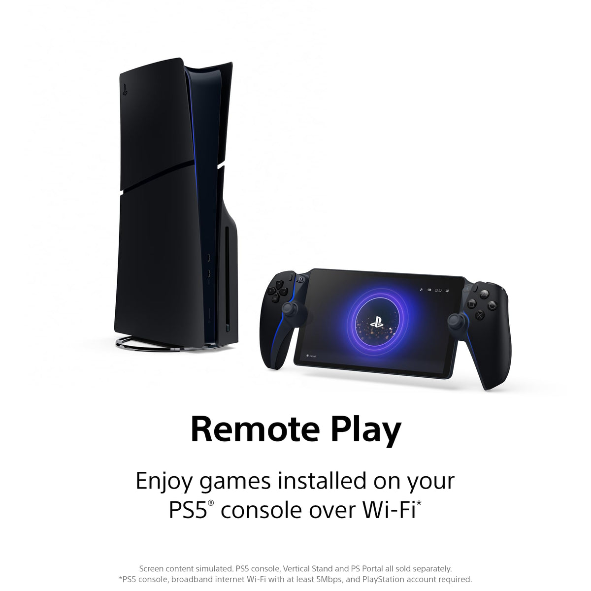 PlayStation 5 Portal Remote Player - Midnight Black
