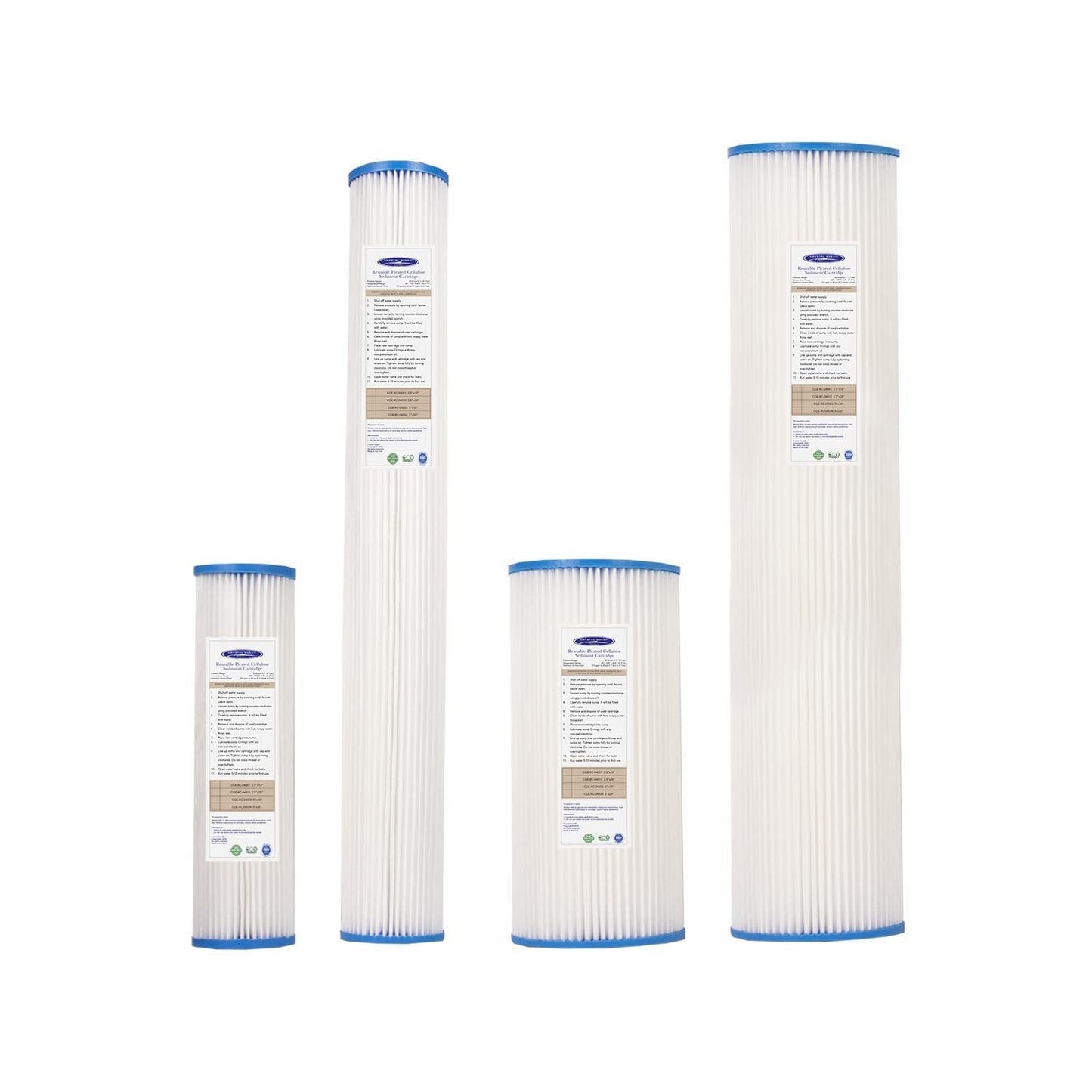 Pleated Cellulose Sediment Cartridge