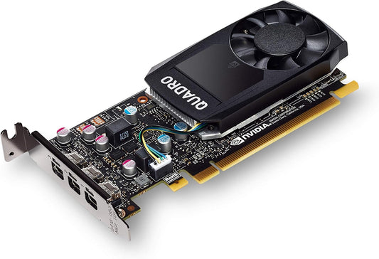 PNY NVIDIA Quadro P400 Professional Graphics Card - (VCQP400-PB), PC Compatible, 3X Mini DisplayPort 1.4