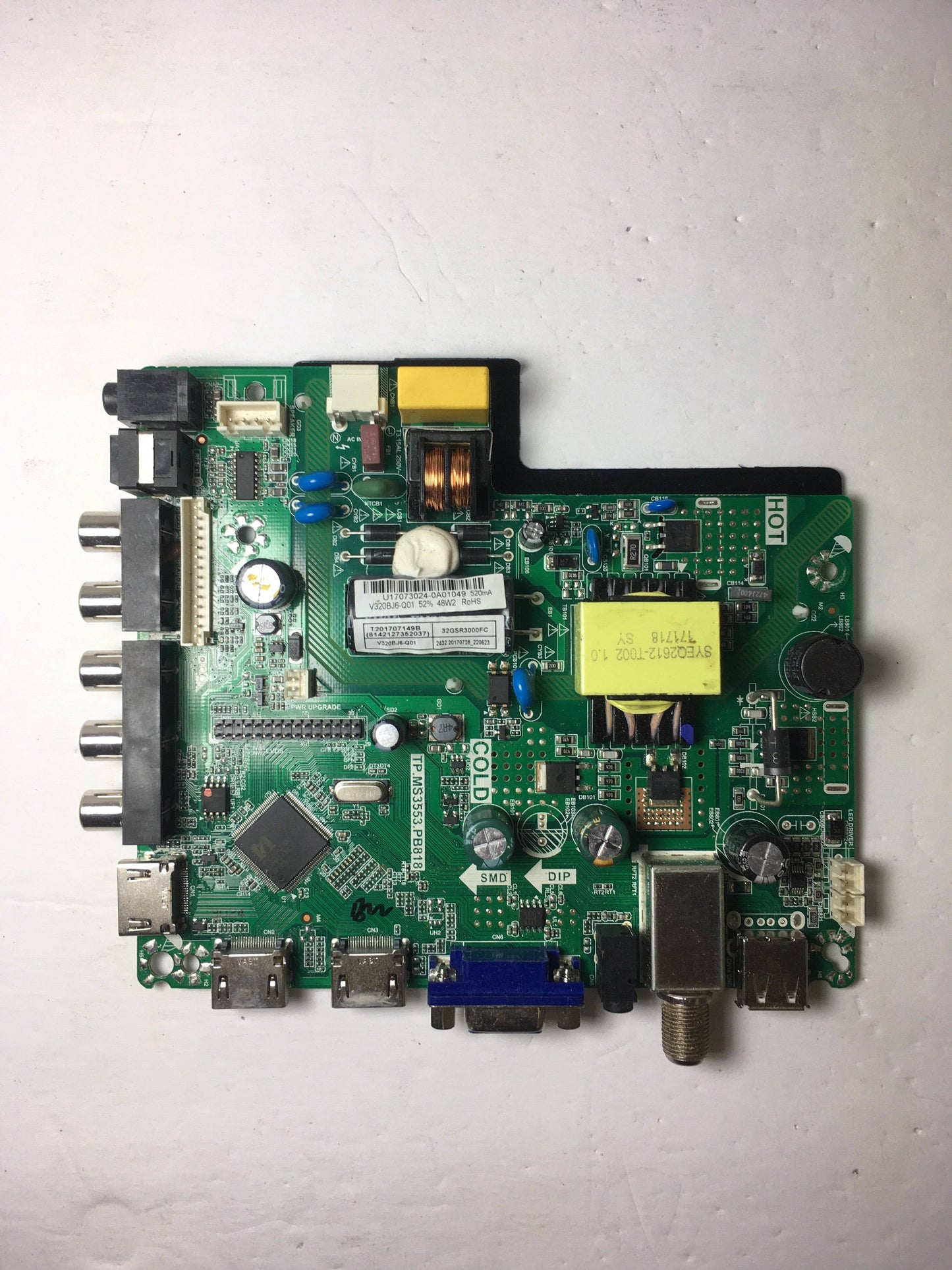 Polaroid U17052058 Main Board for 32GSR3000FC