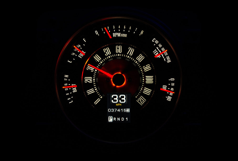 RTX 66-77 Ford Bronco Dakota Digital