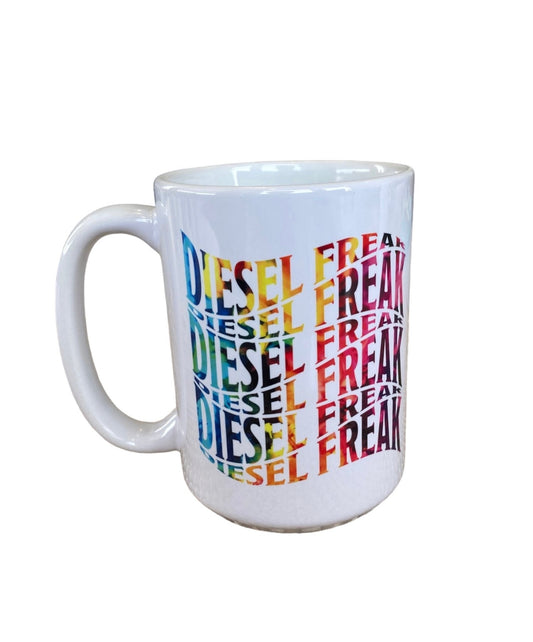 Rainbow Swoosh Coffee Mug