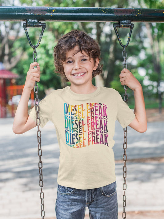 Rainbow Swoosh Youth Tee