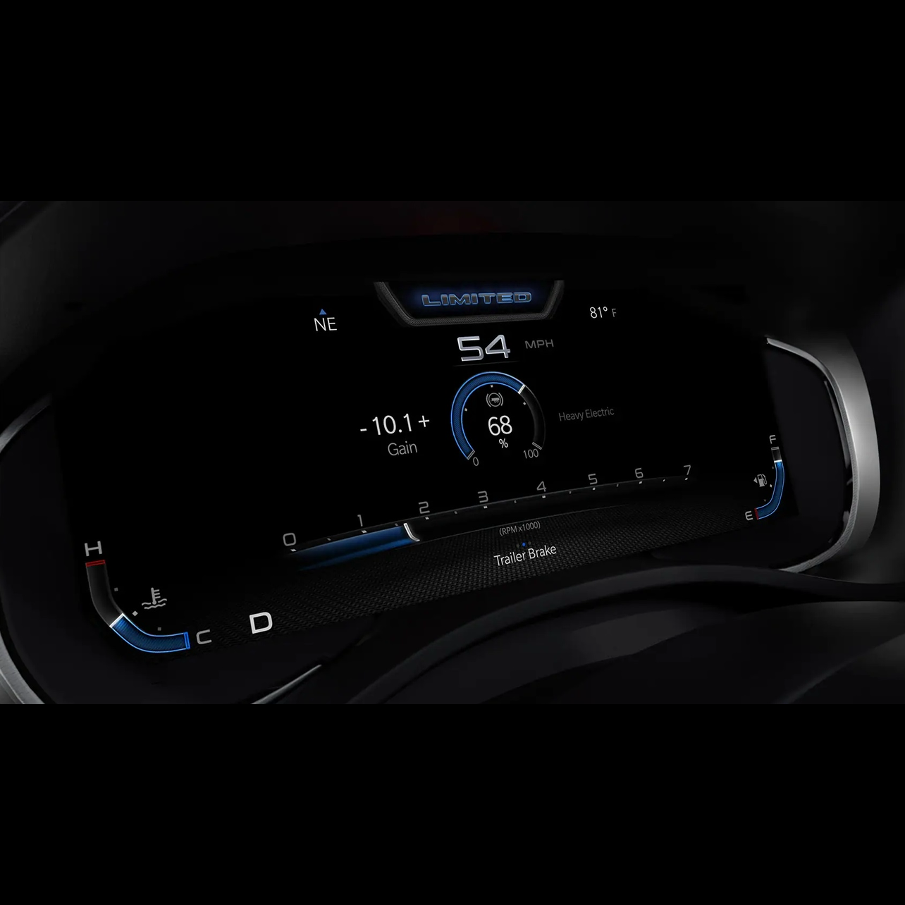 2019–2026 RAM 1500 12″ OEM Digital Cluster Plug and Play Kit