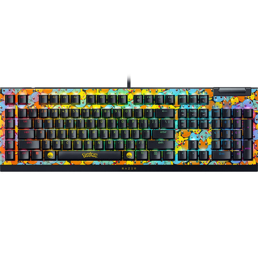Razer BlackWidow V4 X Mechanical Gaming Keyboard: Yellow Switches Linear & Silent - 6 Macro Keys - Chroma RGB - Doubleshot ABS Keycaps - Roller & Media Keys - Snap Tap