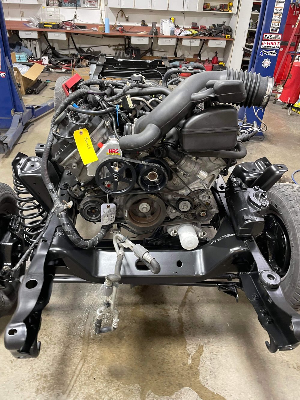 Coyote Swap 1973-79 Ford F100 and Bronco 4x4 Engine & Trans Mount Kit