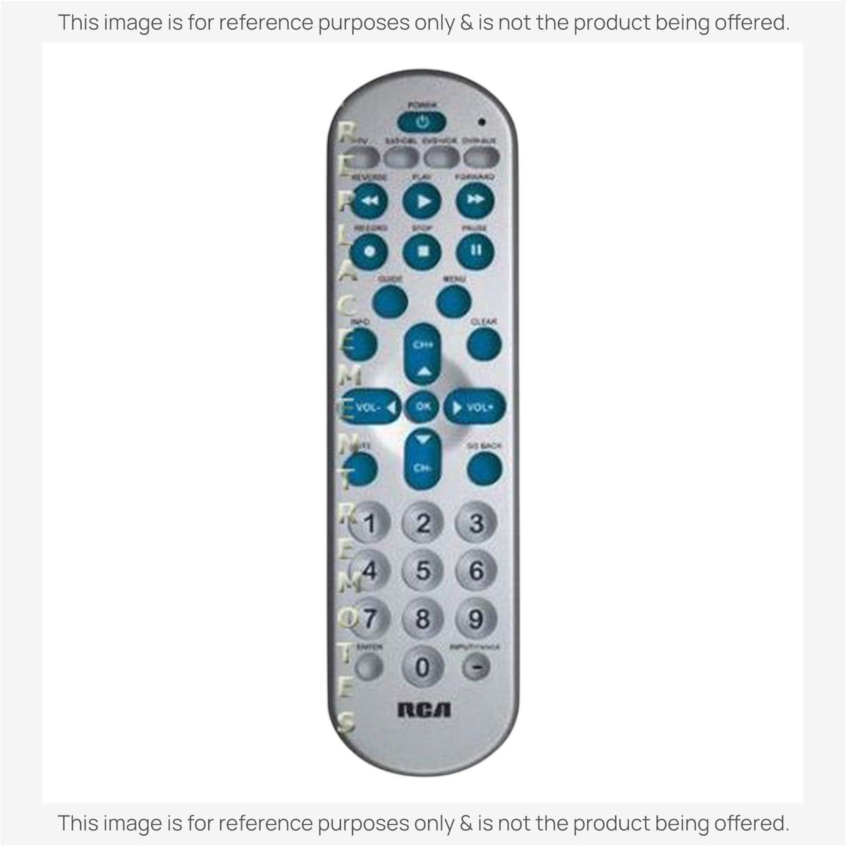 Anderic Substitute for RCA RCR4358 4-Device Universal Remote Control [RRU401]