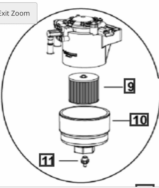Roxor Fuel Filter Assy
