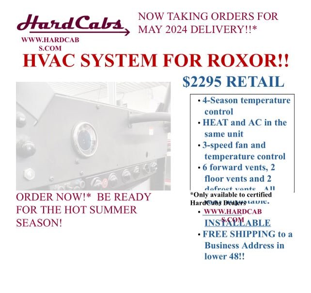 Roxor HVAC Heat & A/C by Hardcabs