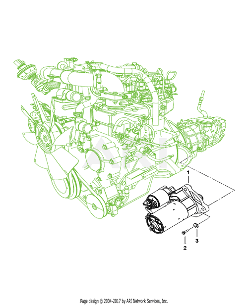 Roxor Manual Trans Starter Motor