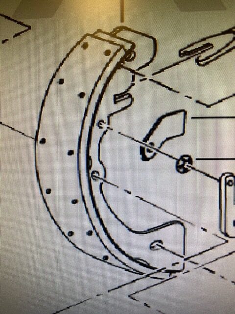 Roxor OEM Rear Brake Shoe