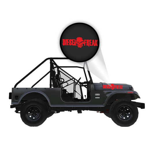 Roxor Red Diesel Freak - Hood Graphic