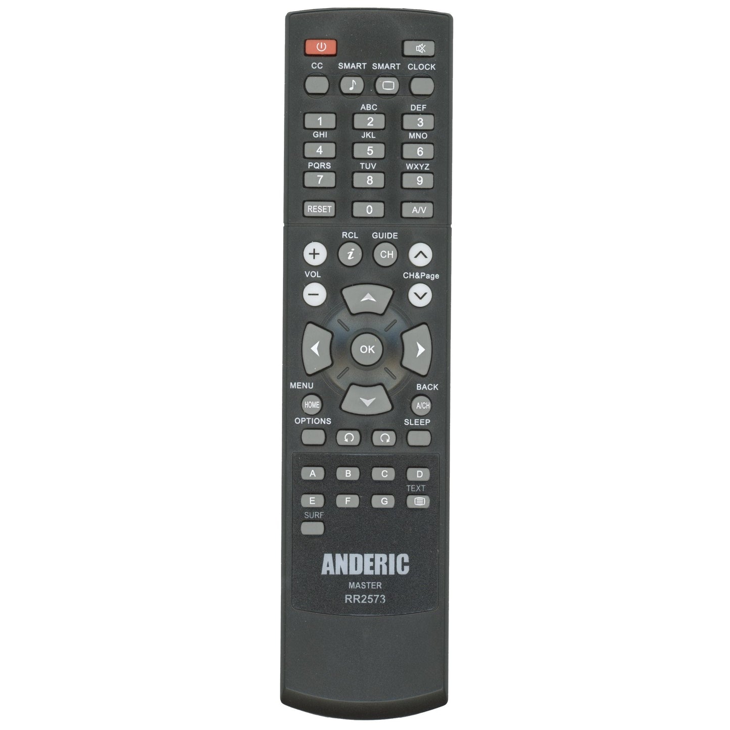 Substitute for Philips RC2573/01 Master TV Remote Control [RR2573]