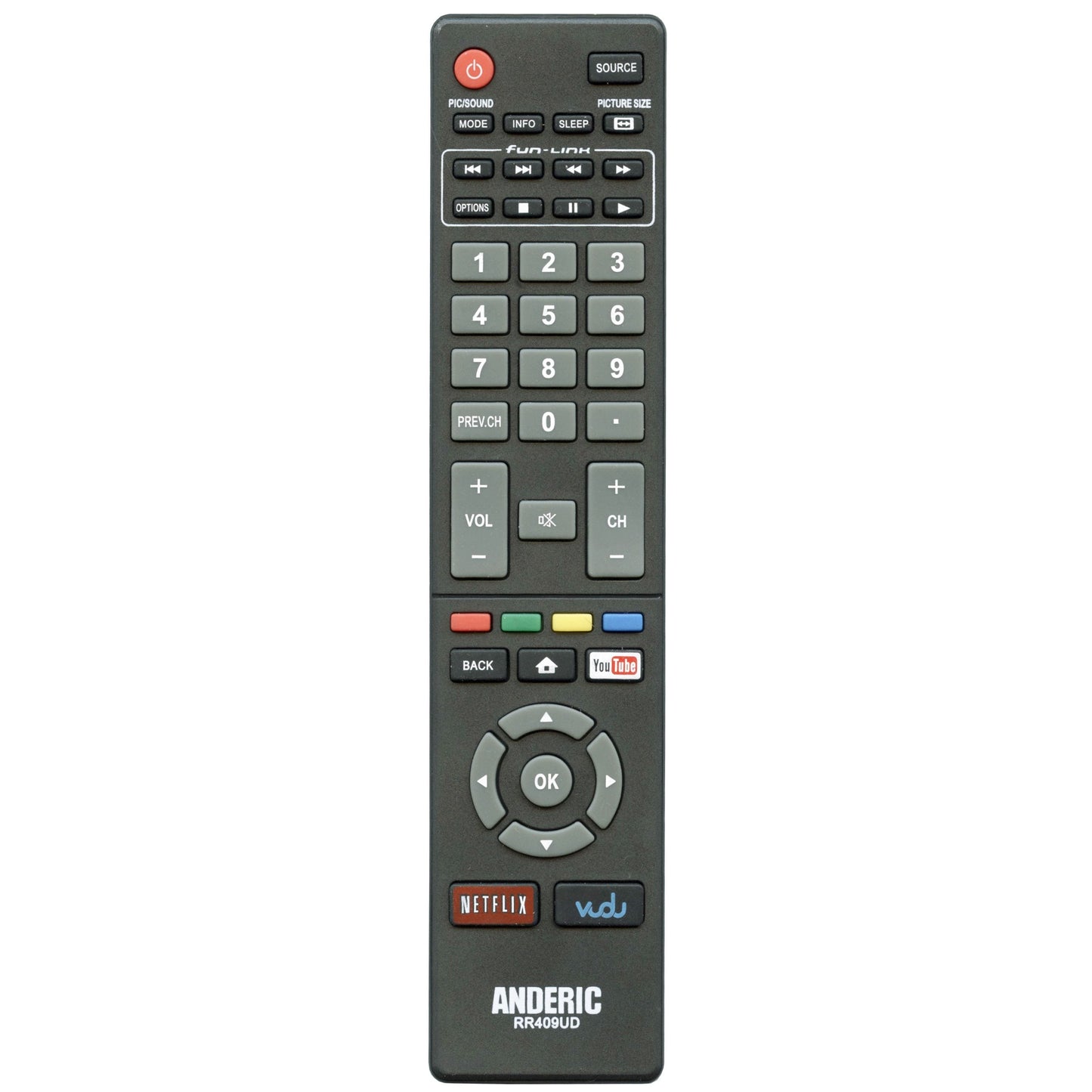 Magnavox NH424UP Smart TV Remote Control - NH424UP