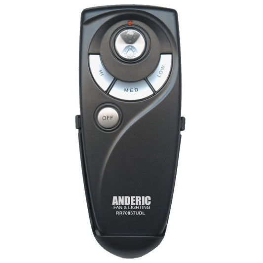 Substitute for Hampton Bay UC7083T Ceiling Fan Remote Control with Up/Down Light Buttons CHQ7083T - [RR7083TUDL]
