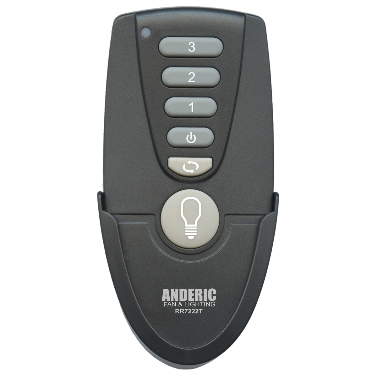Anderic RR7222T434 Ceiling Fan Remote Control for Home Decorators Collection & Hampton Bay | Altura 68 In | UC7222T | CHQ7222T | Reverse | 434 MHz |