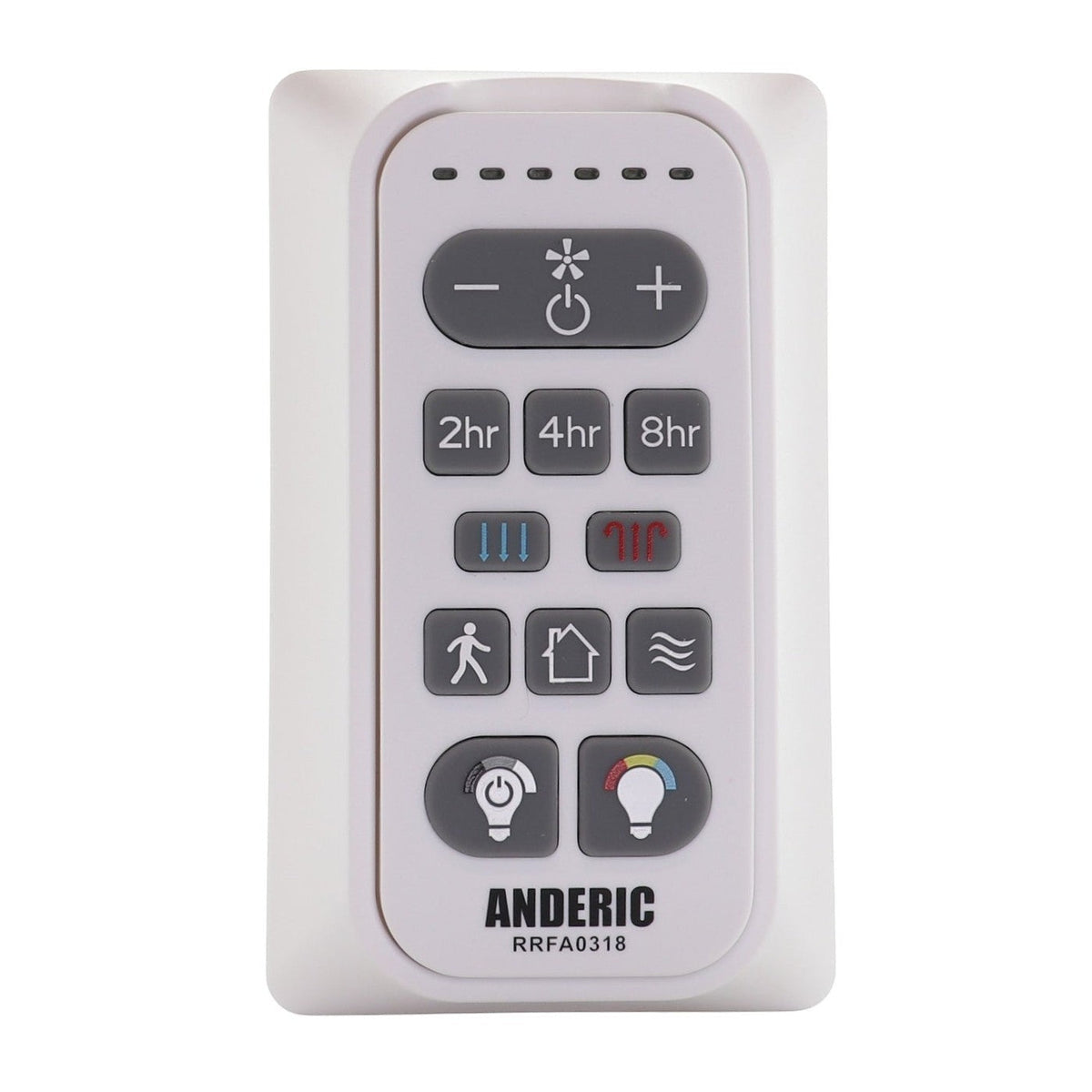 Anderic Substitute For Harbor Breeze FA0198 Ceiling Fan Remote Control | Arbormere 60-in  | 4L000016210, A25-FA0198A [RRFA0318]