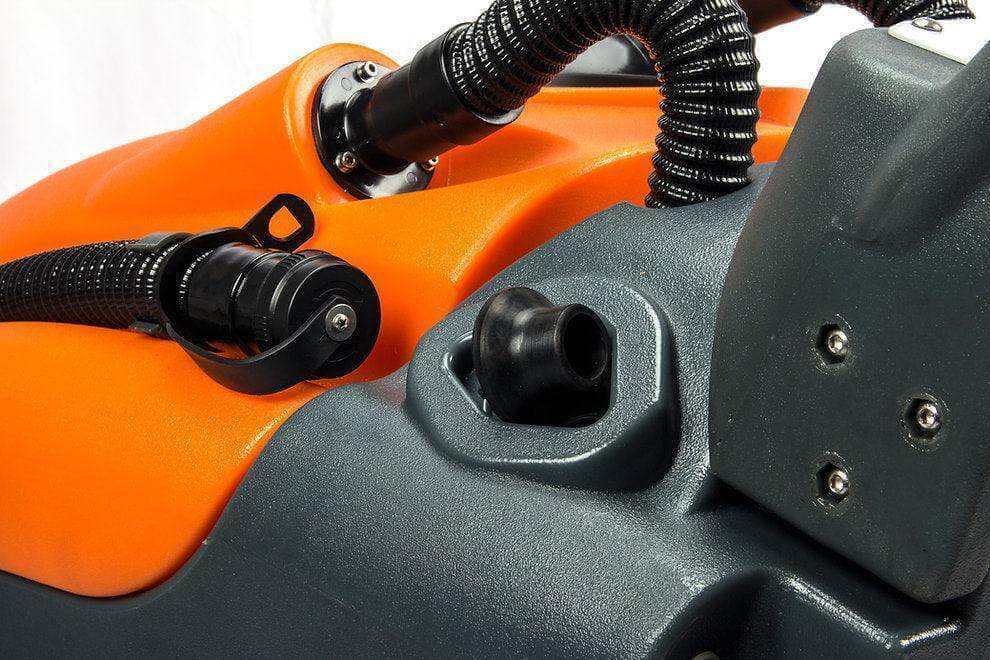 22" Battery-Powered Floor Scrubber Machine | RT50+ Lithium Warehouse Floor Cleaner