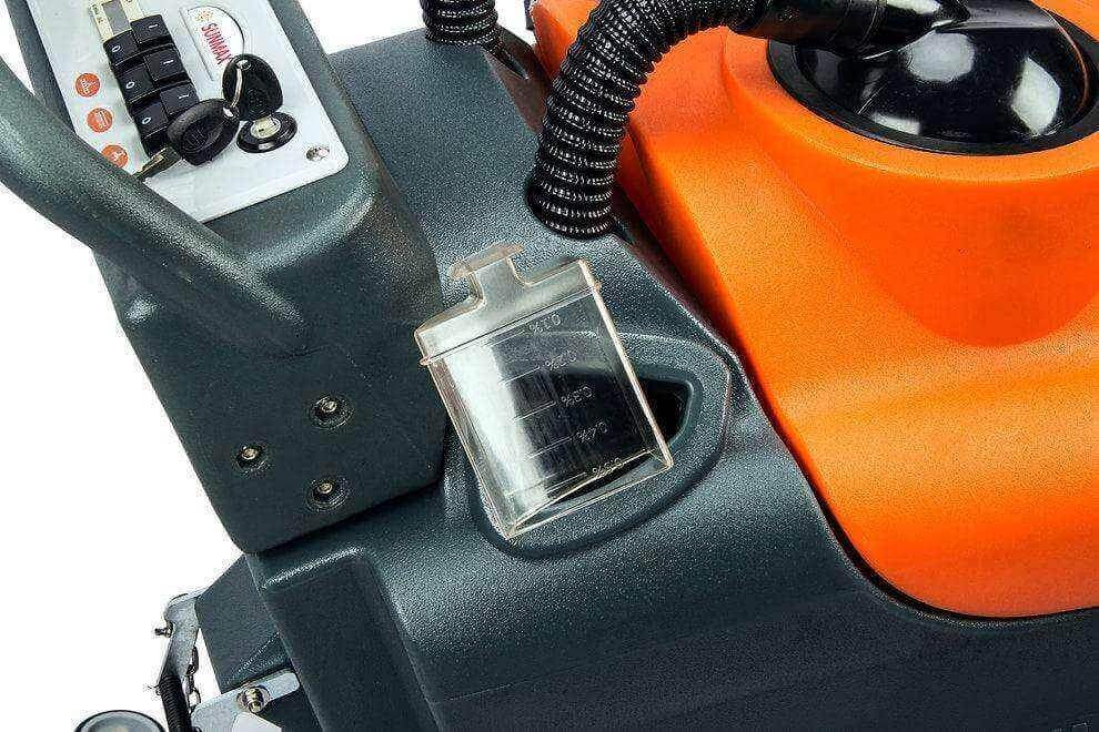 RT50 Walk-Behind Floor Scrubber – 22" Battery-Powered Commercial Floor Scrubber with 14.5-Gal Recovery Tank