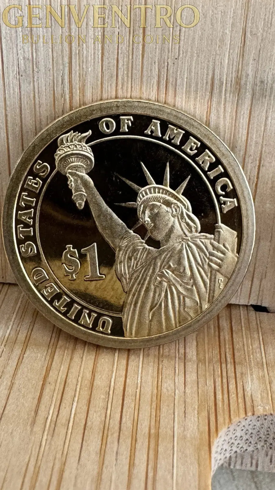 2007-P $1 Presidential Dollar Coin