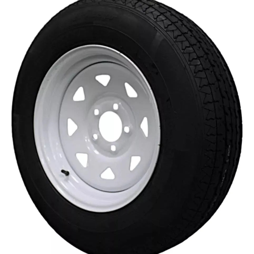 (Single Assembly) Antego Tire and Wheel  205/75R15 Highway Terrain Assembly – Optimized for High Load Performance, 15.0-Inch Rim, Load 107.0, Speed M | A15604500116108ST20575R15