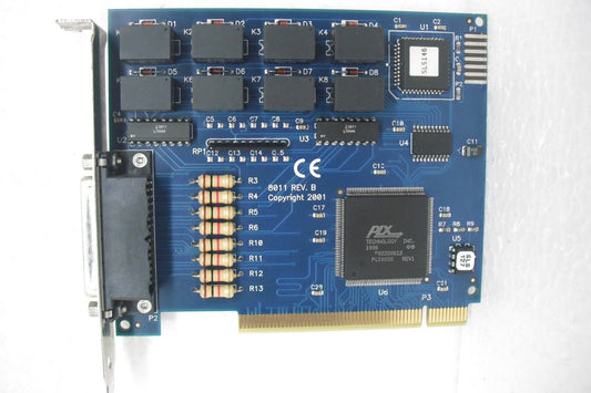 Sealevel 8011 RoHS-Compliant PCI 8 Form C Relay Output / 8 Isolated Input Digital Interface
