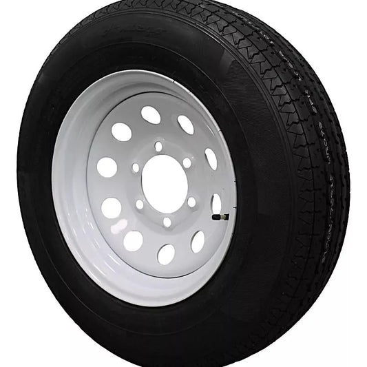 (Single Assembly) Antego Tire and Wheel  205/75R15 Highway Terrain Assembly – Optimized for High Load Performance, 15.0-Inch Rim, Load 107.0, Speed M | A15604520116108ST20575R15