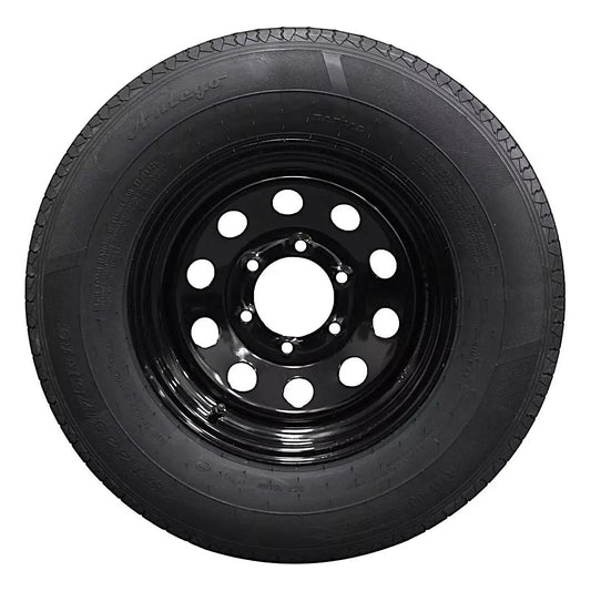 (Single Assembly) Antego Tire and Wheel  225/75R15 Highway Terrain Assembly – Optimized for High Load Performance, 15.0-Inch Rim, Load 116.0, Speed M | A15604520096110ST22575R15