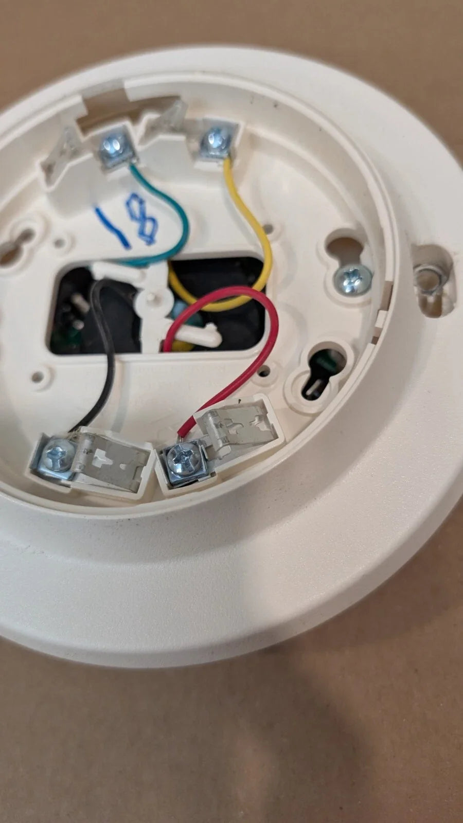 Siemens ADBH-11 Audible Fire Detector Mounting Base - Used
