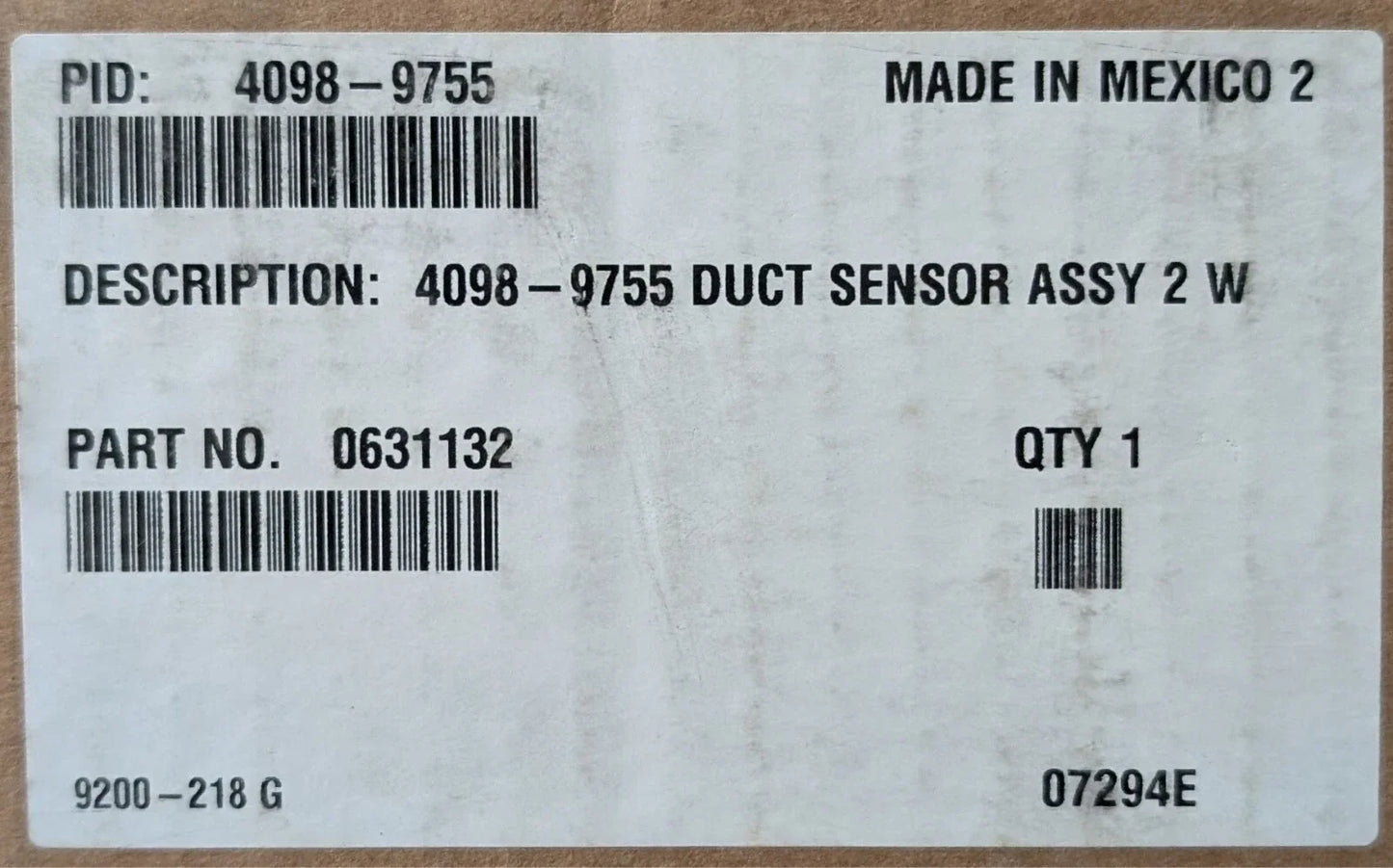 Simplex 4098-9755 Duct Detector