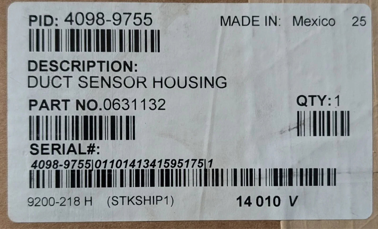 Simplex 4098-9755 Duct Detector