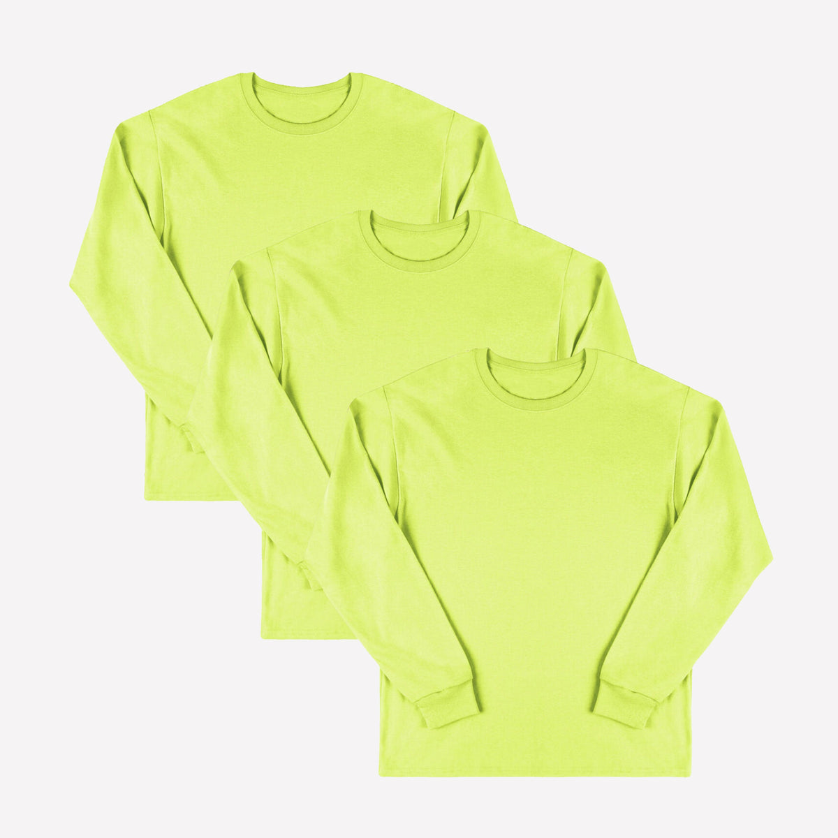 Jerzees Long Sleeve T-Shirt | Safety Colors
