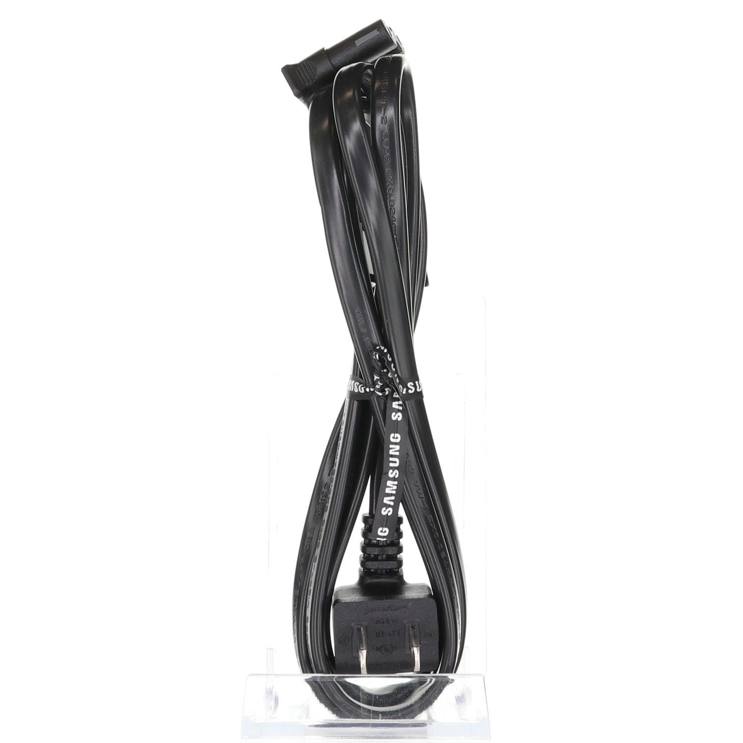 Samsung 3903-000863 AC Power Cable | 5 Ft Figure-8 C7 Non-Polarized Power Cord with Elbow 2-Prong Plug - 3903000863