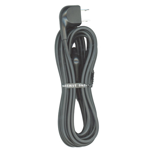 Substitute for Samsung 3903001209 Gray AC Power Cable | 9 Ft 6 In - C7 Elbow Figure 8 to Elbow 2-Prong | Non-Polarized - 3903-001209