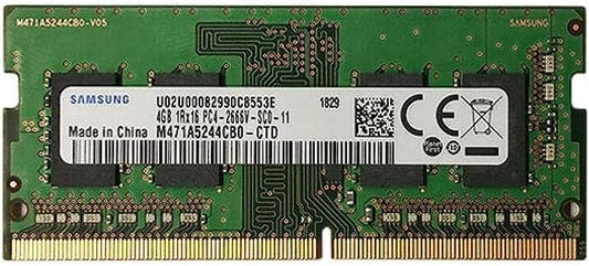 Samsung 4GB DDR4 PC4-21300, 2666MHZ, 260 PIN SODIMM, 1.2V, CL 19 Laptop ram Memory Module