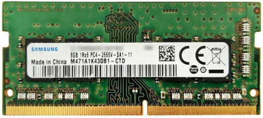 Samsung 8GB M471A1K43DB1-CTD DDR4 PC4-21300, 2666MHZ, 260 Pin SODIMM, 1.2V, CL 19 Laptop Memory