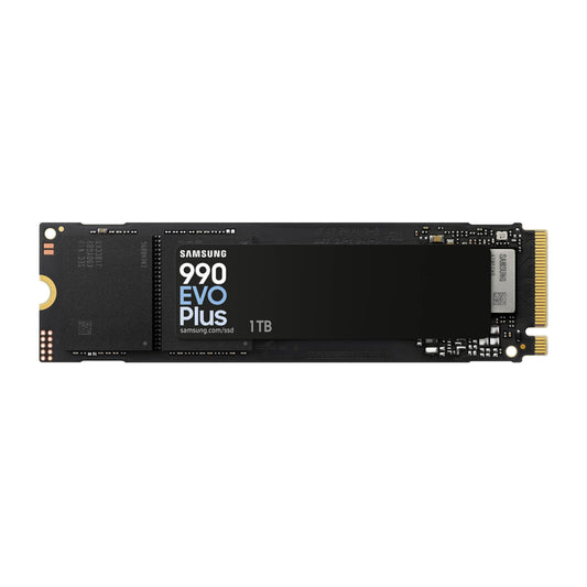 Samsung 990 EVO Plus SSD 4TB, PCIe Gen 4x4 | Gen 5x2 M.2, Speeds Up-to 7,250 MB/s, Upgrade Storage for PC/Laptops, HMB Technology and Intelligent Turbowrite 2.0, (MZ-V9S4T0B/AM)