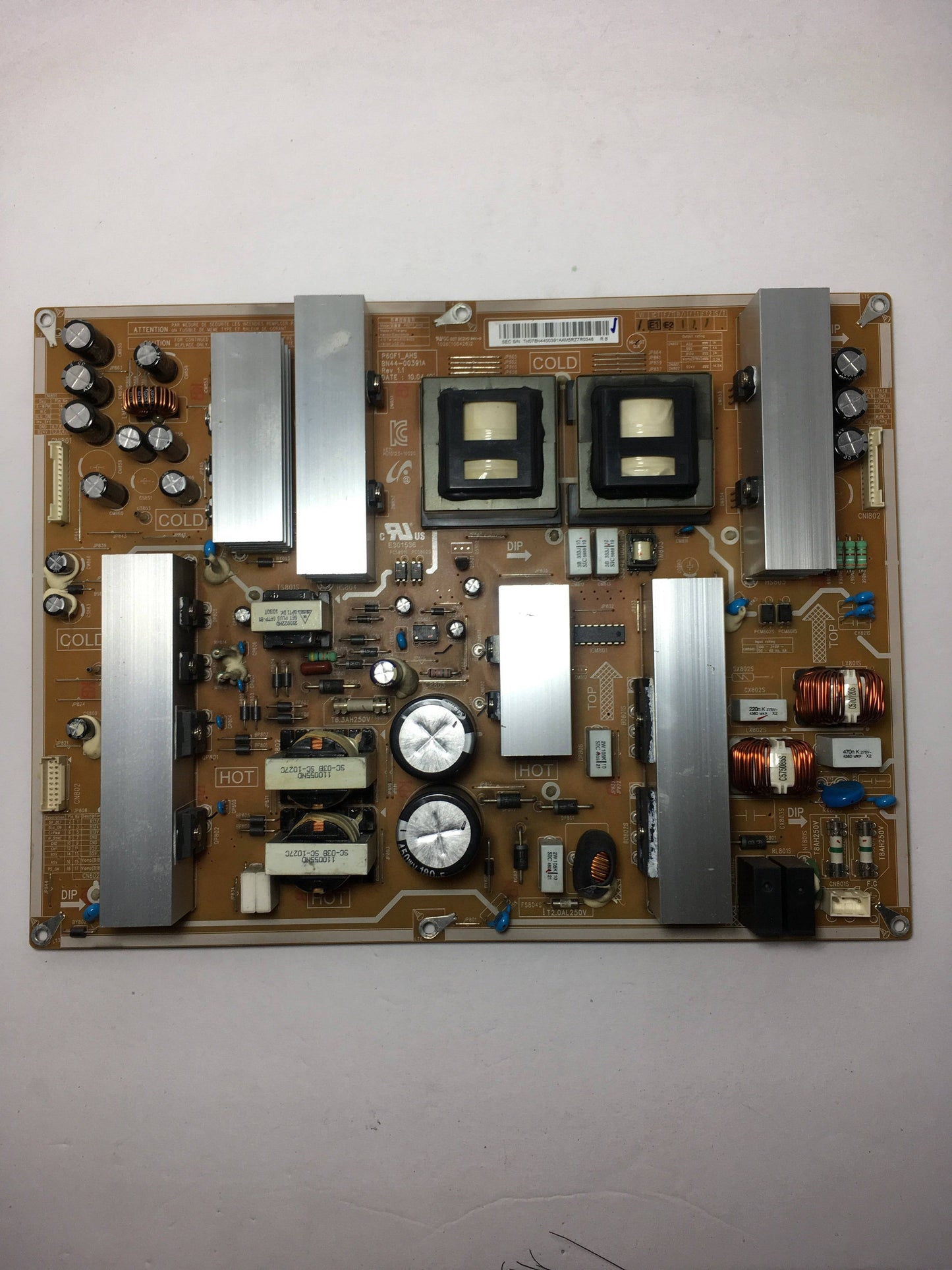 Samsung BN44-00391A power Supply for LN60C630K1FXZA