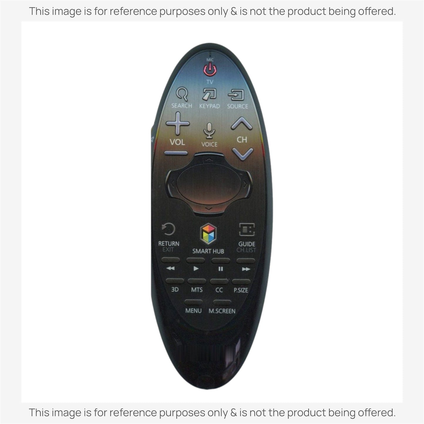 Substitute for Samsung BN59-01185A Smart TV Remote Control with Cursor - BN5901185A [SR7557, No Voice]