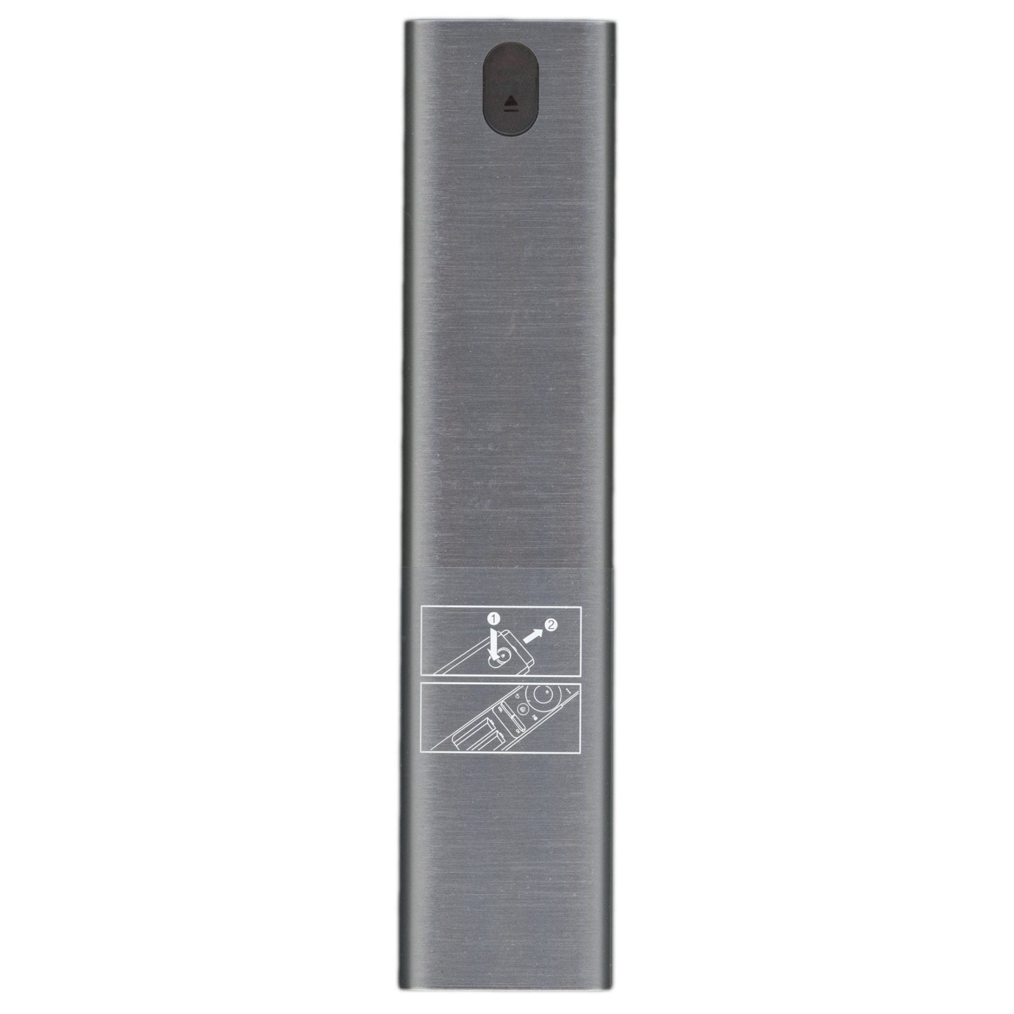Samsung BN59-01265A RF VOICE TV Remote Control | Metal | Voice | RF and IR - BN5901265A