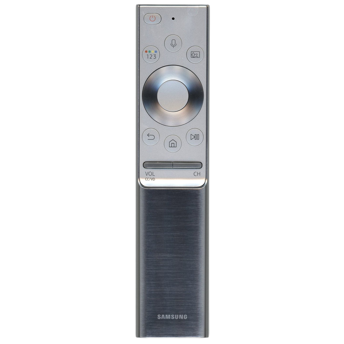 Samsung BN59-01300H Smart Touch TV Remote Control | 2018 | Voice | QLED | HDR10+ | Brushed Metal - BN5901300H