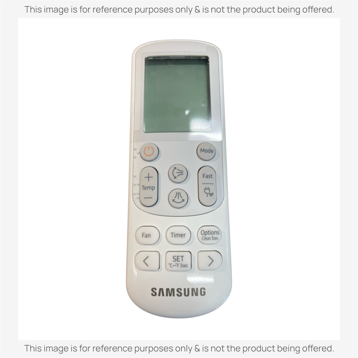 Anderic Substitute for Samsung ARH-5207 Mini Split Air Conditioner Remote Control | LCD Thermostatic Screen - DB96-24901G [KTN828]