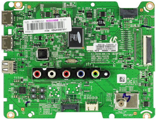 Samsung BN94-11021A Main Board for UN50J5000AFXZA (Version DD02)