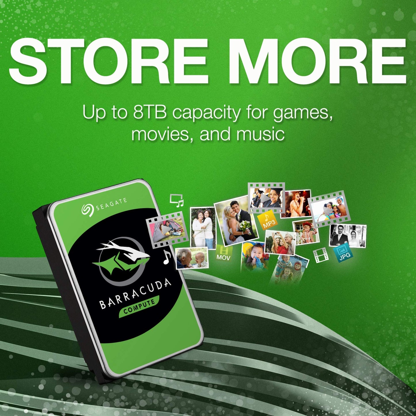 Seagate BarraCuda 2TB Internal Hard Drive HDD – 2.5 Inch SATA 6Gb/s 5400 RPM 128MB Cache for Computer Desktop PC – Frustration Free Packaging (ST2000LM015)