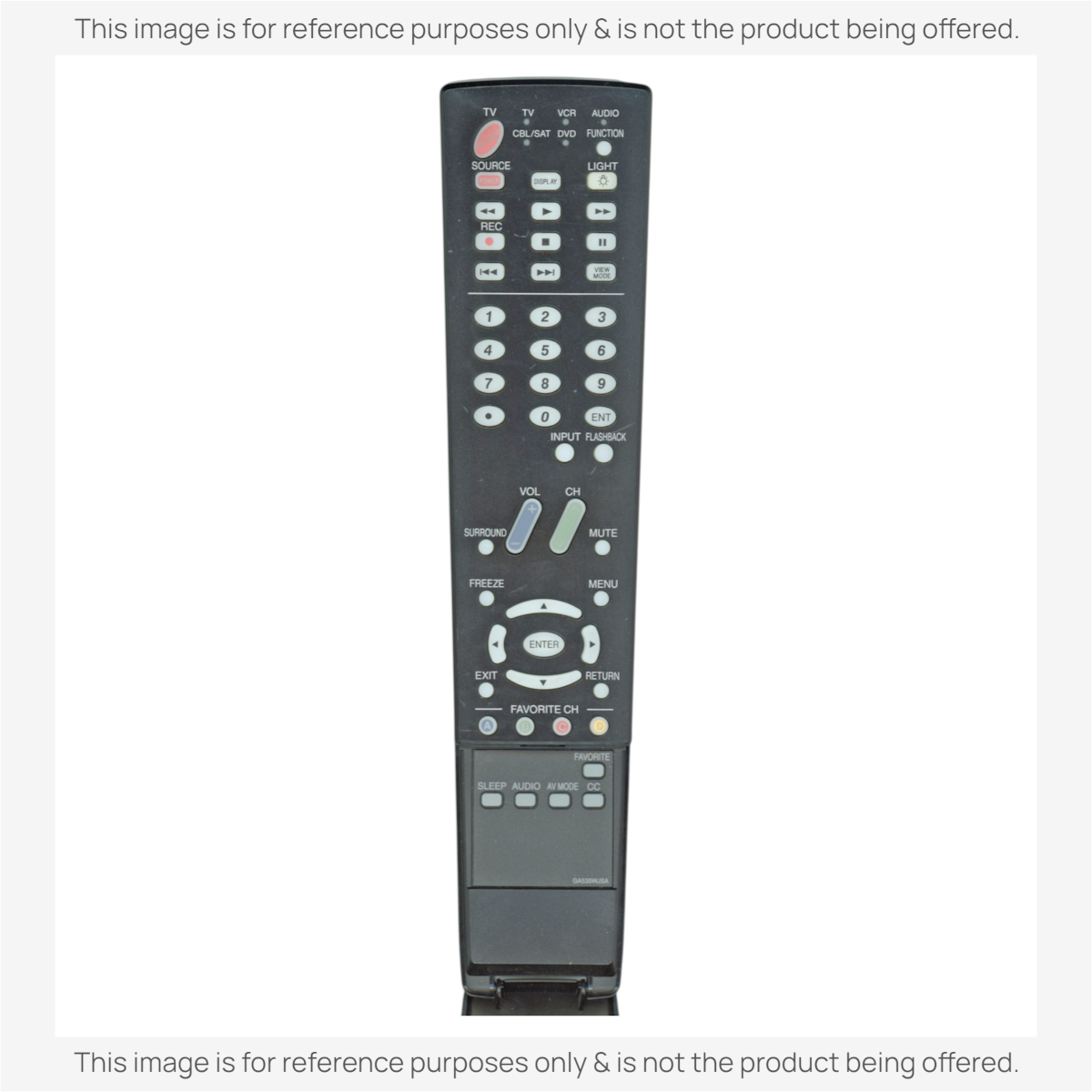 Anderic Substitute for Sharp GA535WJSA TV Remote Control [RRGB118WJSA]