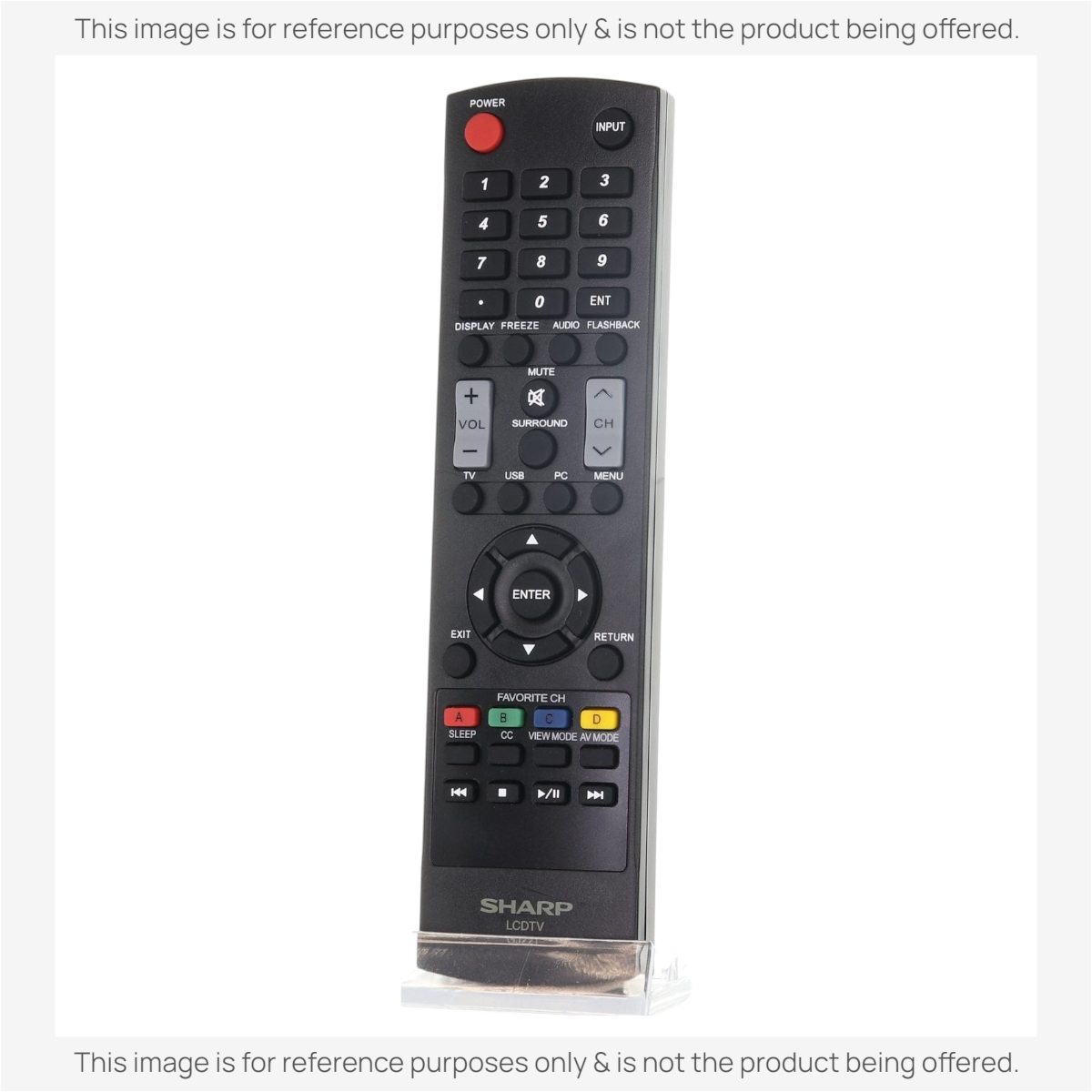 Anderic Substitute for Sharp GJ221 TV Remote Control [GJ221C]