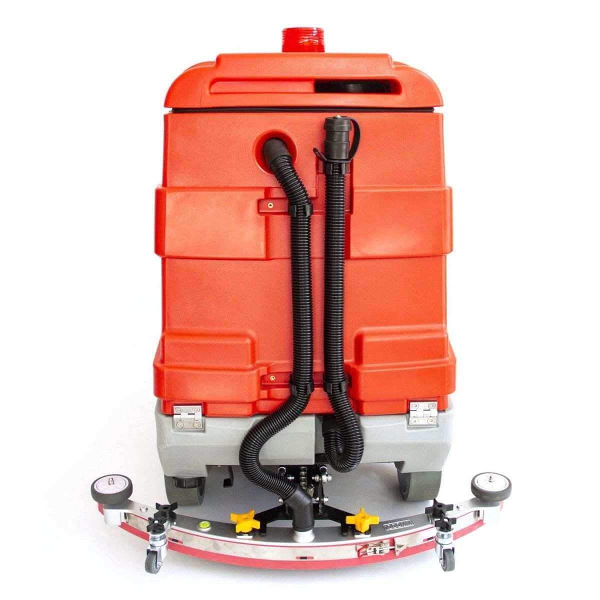 SM860 34" Ride-On Floor Scrubber, Dual Brush, 34.3 / 37 Gal Tanks