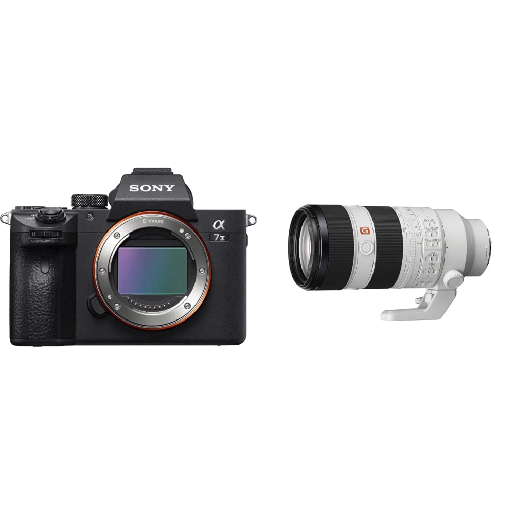 Sony a7 III Full-Frame Mirrorless Interchangeable-Lens Camera with 28-70mm Lens with 3-Inch LCD (Black)