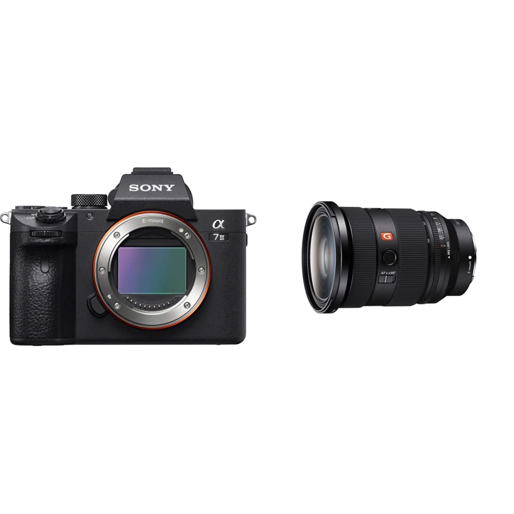 Sony a7 III Full-Frame Mirrorless Interchangeable-Lens Camera with 28-70mm Lens with 3-Inch LCD (Black)