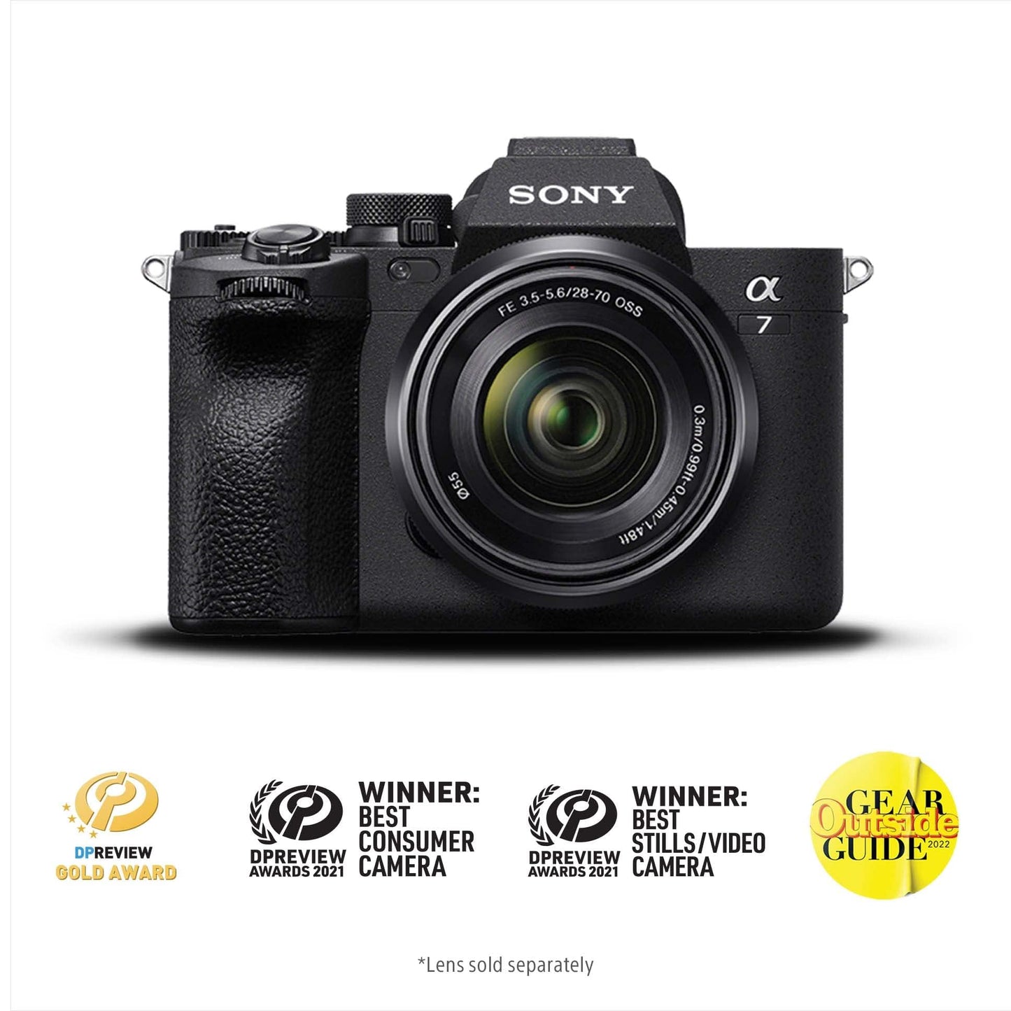 Sony Alpha 7 IV Full-Frame Mirrorless Interchangeable Lens Camera with 2026 28-70mm Zoom Lens Kit, Black